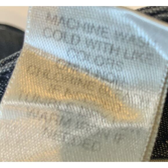 Soft By Avenue Womens Black Wide Leg Denim Pants Sz 16 Coastal Cowgirl Academia - Picture 13 of 16